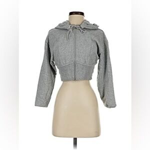 Joylab Gray Women’s Cropped Hoodie